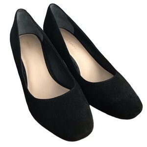 Loeffler Randall Black Suede Heels